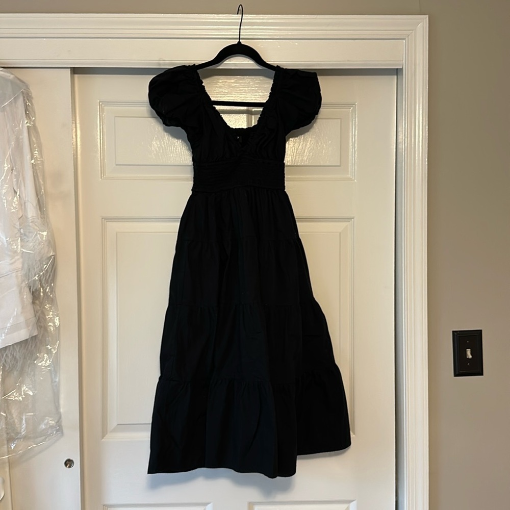 Black Ruffle Dress